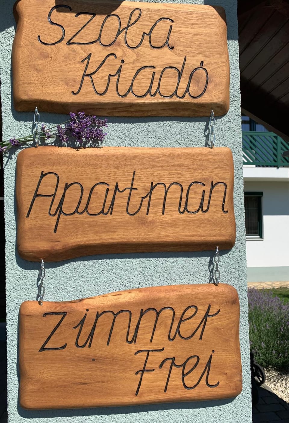 Property logo or sign, Text overlay