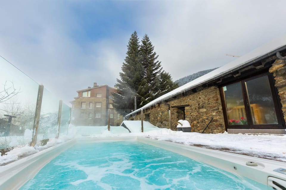 Winter, Hot Tub, Swimming pool