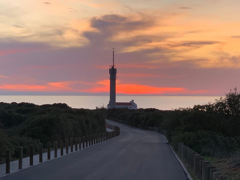 Nearby landmark, Sea view, Sunset
