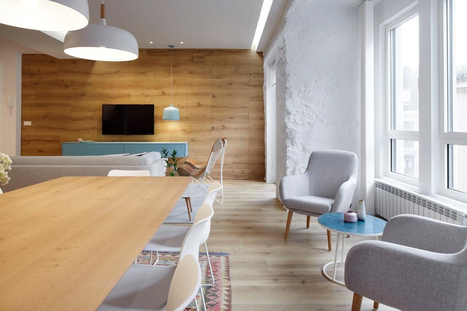 Living room, Dining area