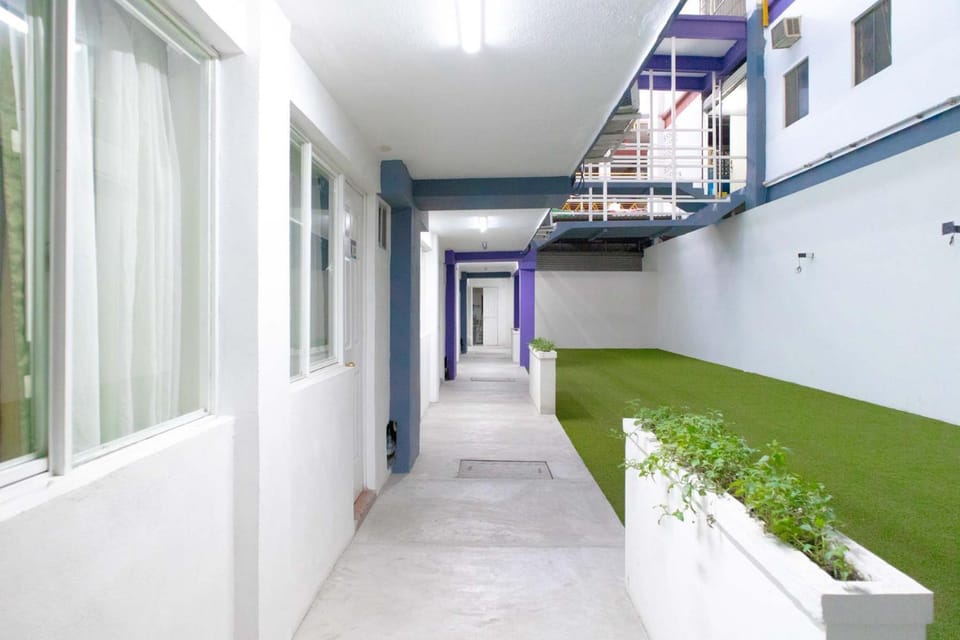 Property building, Patio