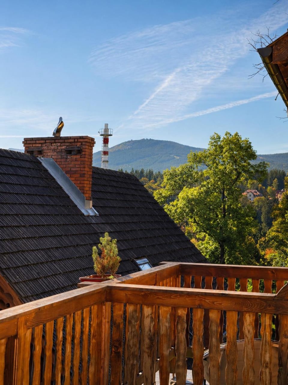 Nearby landmark, Day, Natural landscape, View (from property/room), View (from property/room), Balcony/Terrace, Balcony/Terrace, Hiking, Garden view, Garden view, Landmark view, Landmark view, Mountain view, Mountain view, Time of day, Inner courtyard view
