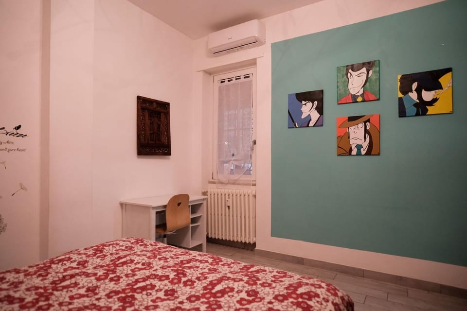 Decorative detail, Bedroom, air conditioner