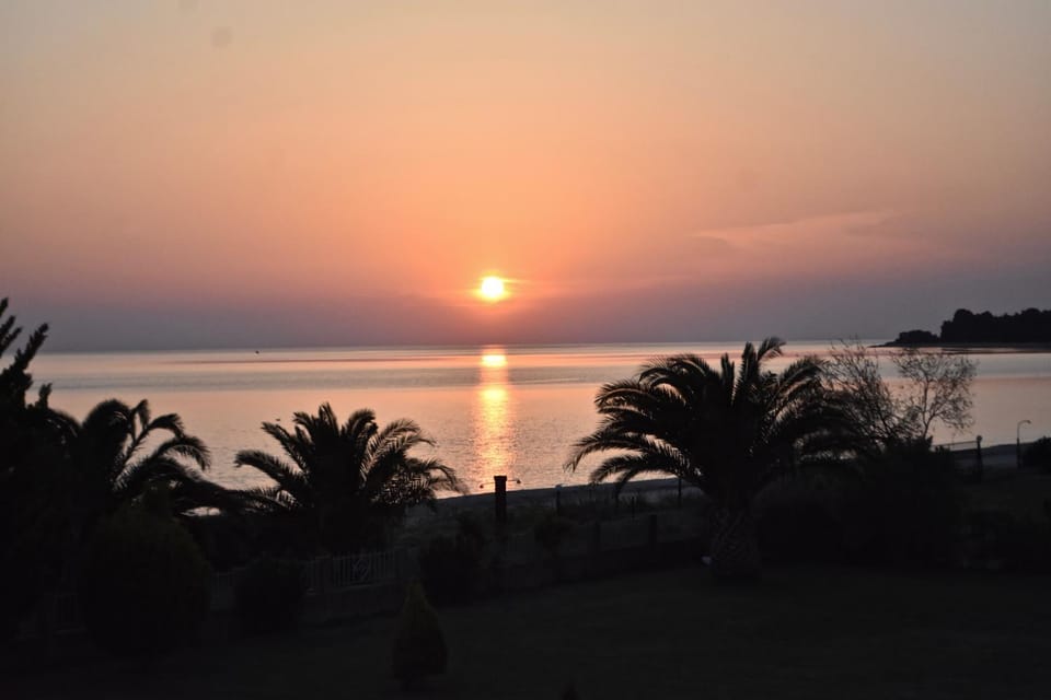 Natural landscape, Sea view, Sunrise