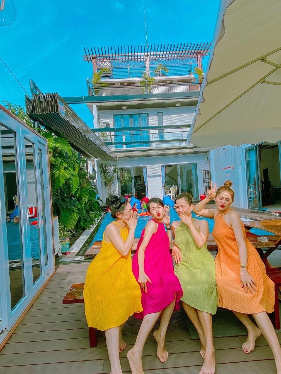 group of guests