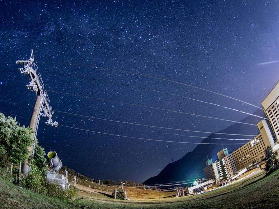 Property building, Night, Natural landscape