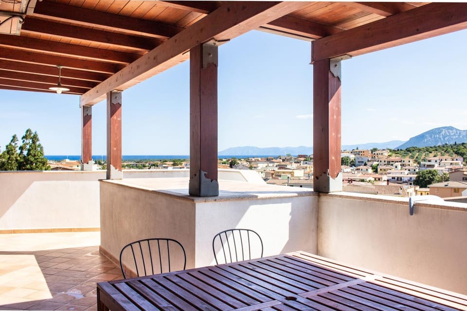 View (from property/room), Balcony/Terrace, Sea view