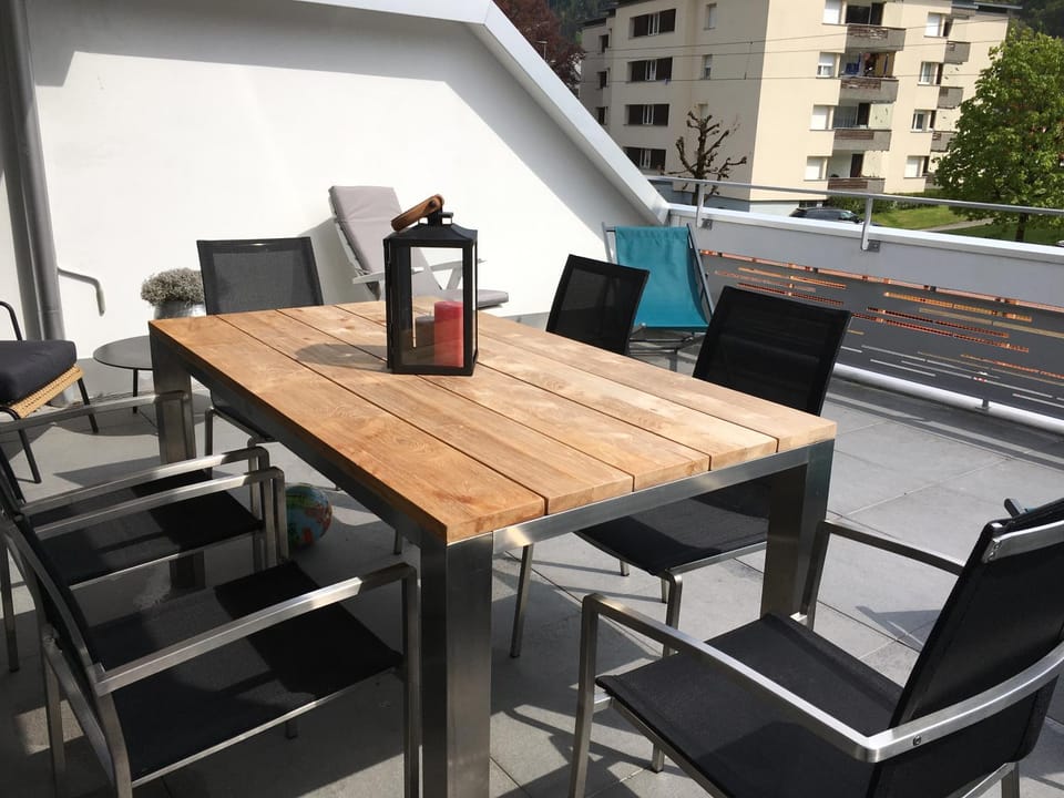 Patio, View (from property/room), Seating area, Dining area