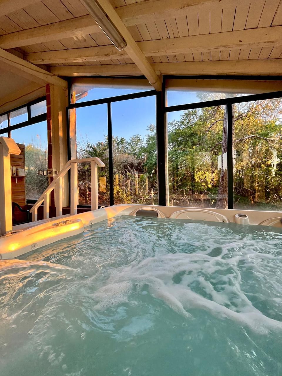 Natural landscape, Hot Tub, Pool view, Swimming pool
