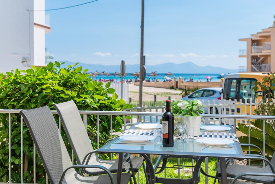 Balcony/Terrace, Beach, Garden view, Sea view