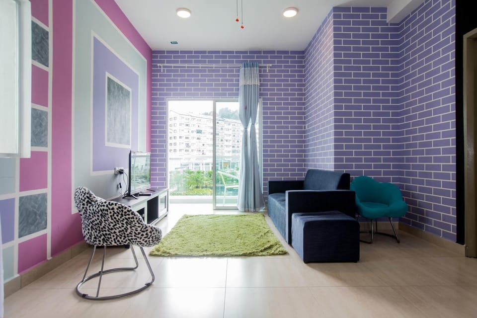 ICOLOR HOME & STAY CH1 Apartment in Tanah Rata