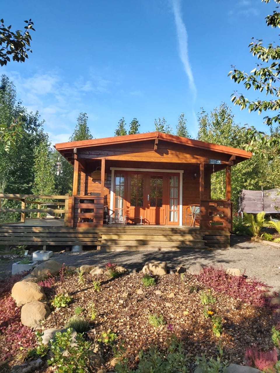 Property building, Garden, Garden view