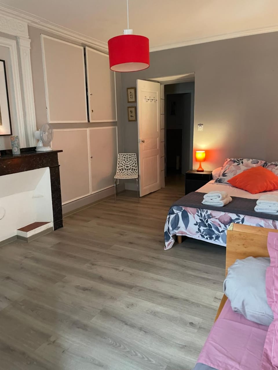 Bed, Bedroom, wardrobe
