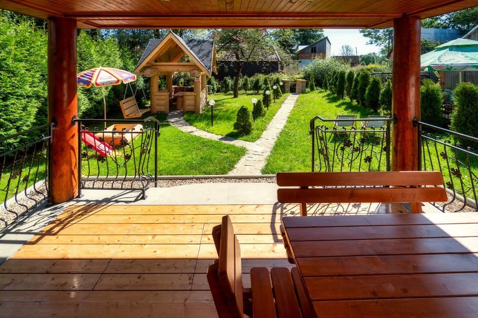 Patio, Garden view