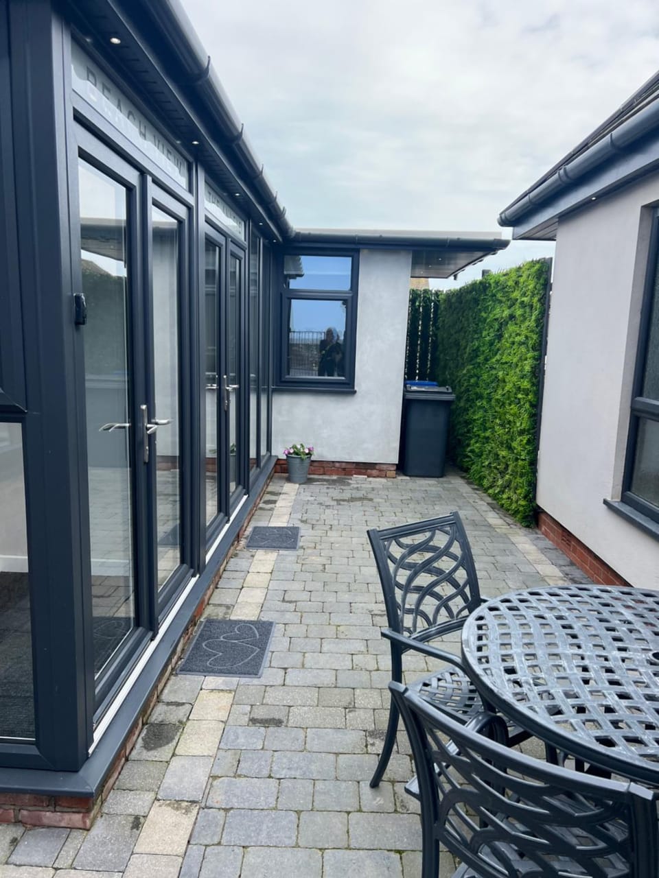 Facade/entrance, Seating area, Beach, Beach, Sea view, Sunset