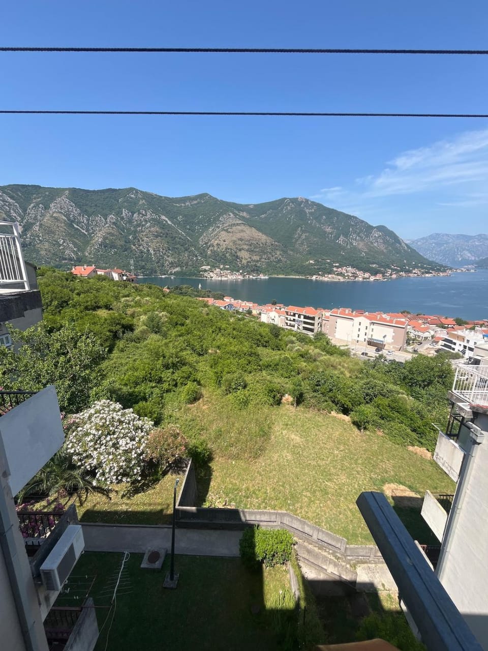 Property building, Garden view