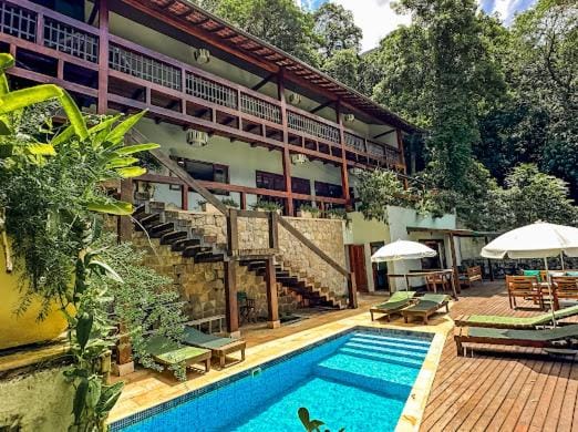 Property building, Balcony/Terrace, Pool view