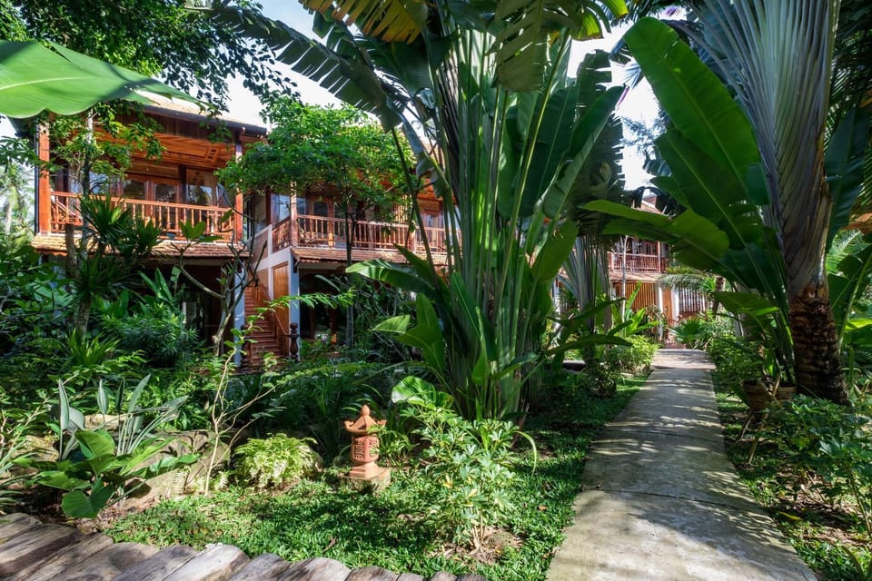 Property building, Garden, Garden view