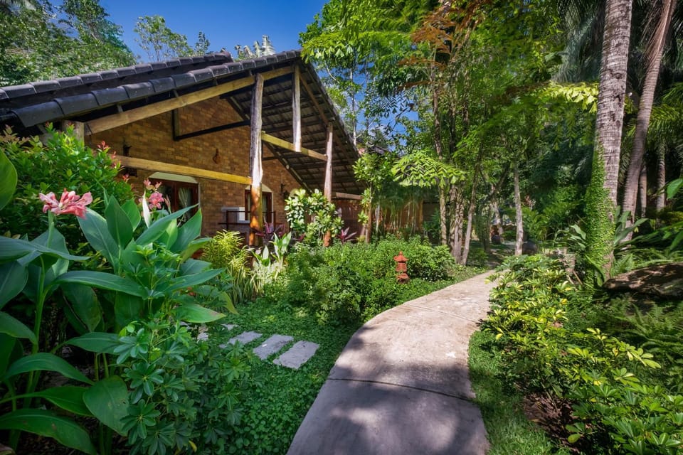 Property building, Garden