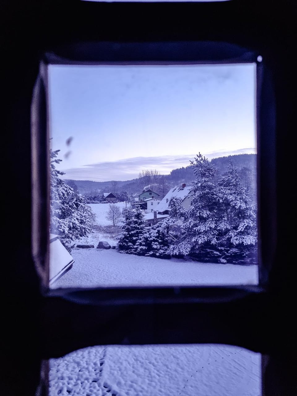 Winter, Mountain view
