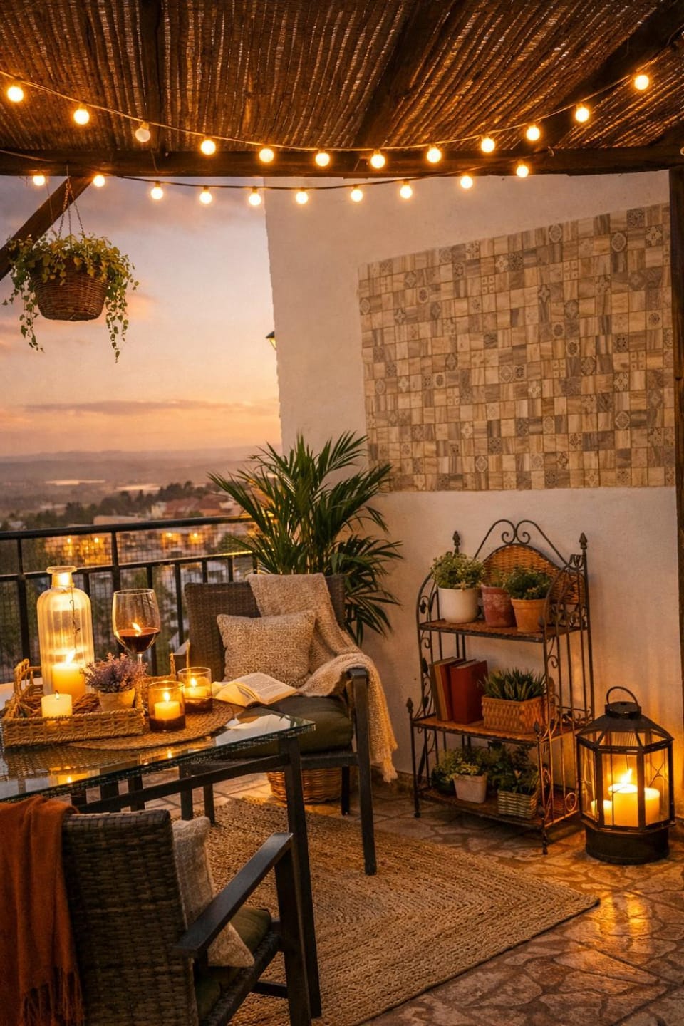 Off site, Balcony/Terrace, Sunset, internet