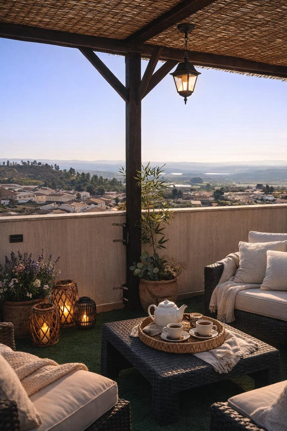 Off site, Balcony/Terrace, Sunset, internet