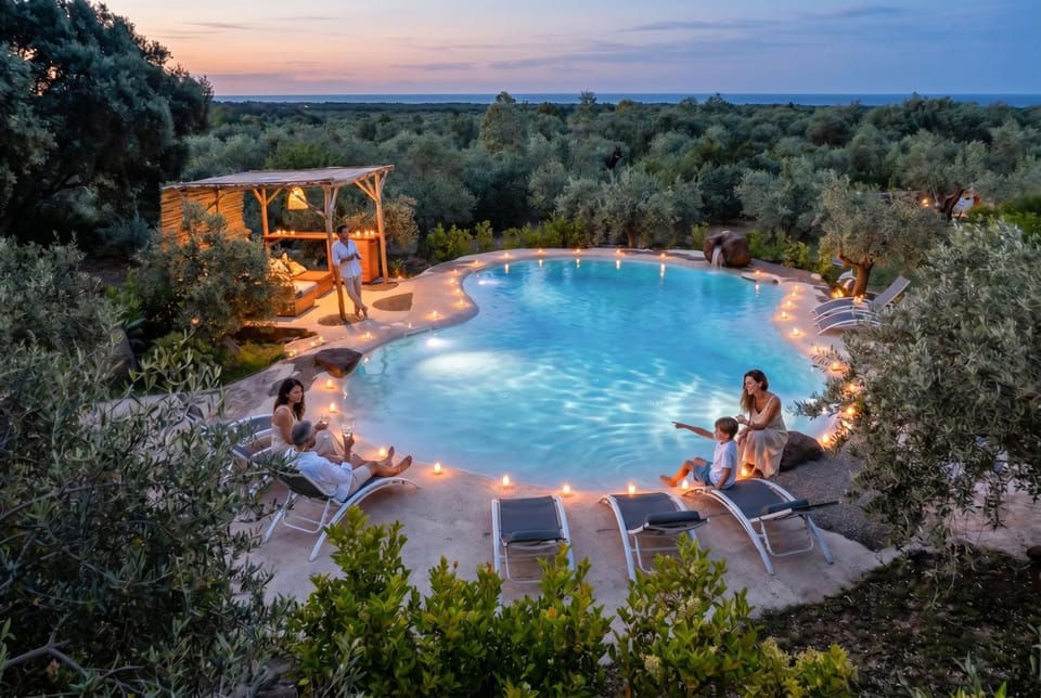 Orosei RE - Il Paradiso degli Ulivi con PISCINA e vista mare Country House in Sardinia