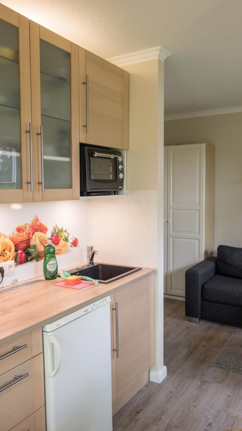 Kitchen or kitchenette, kitchen