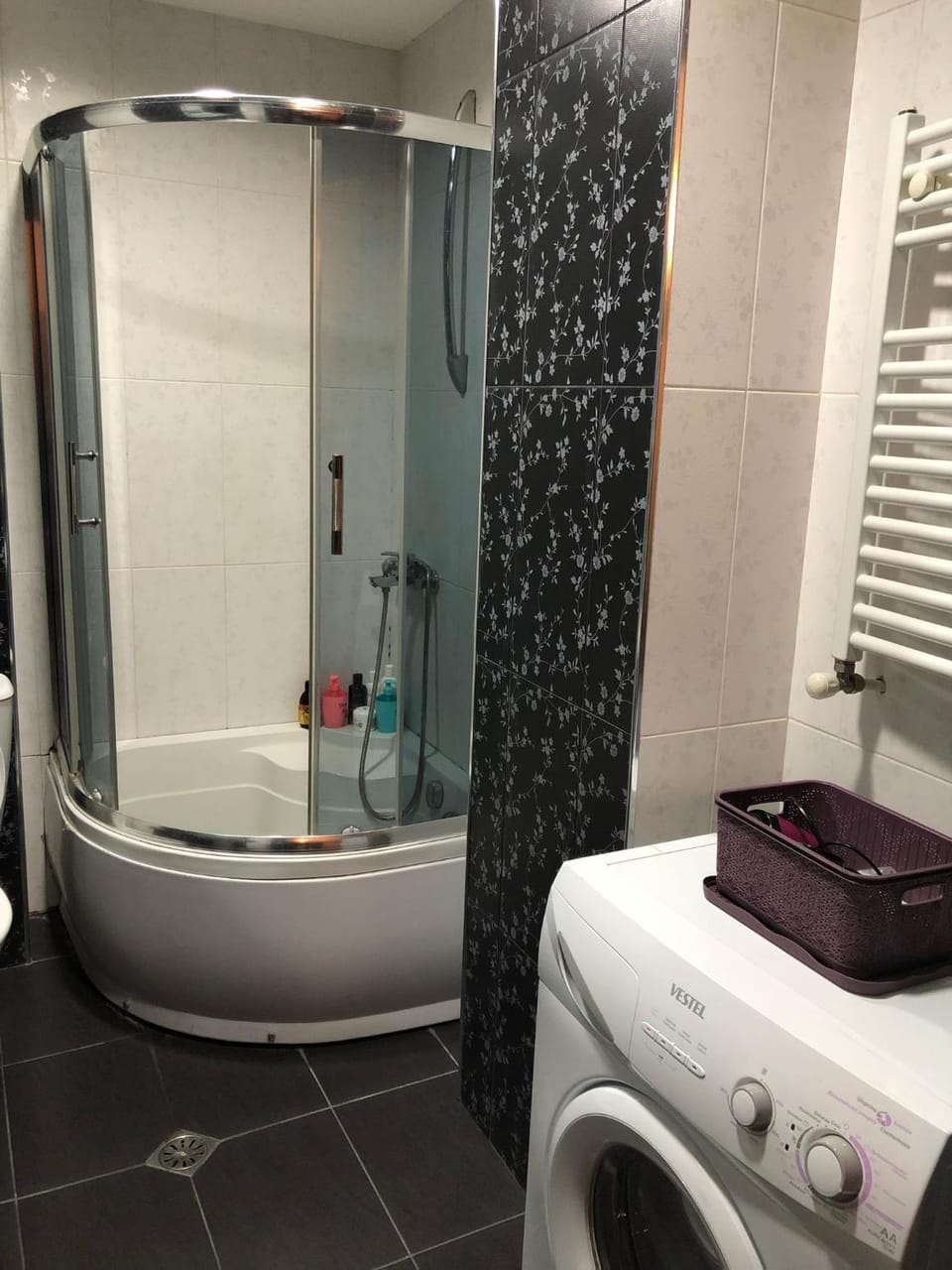Shower, Bathroom, washing machine