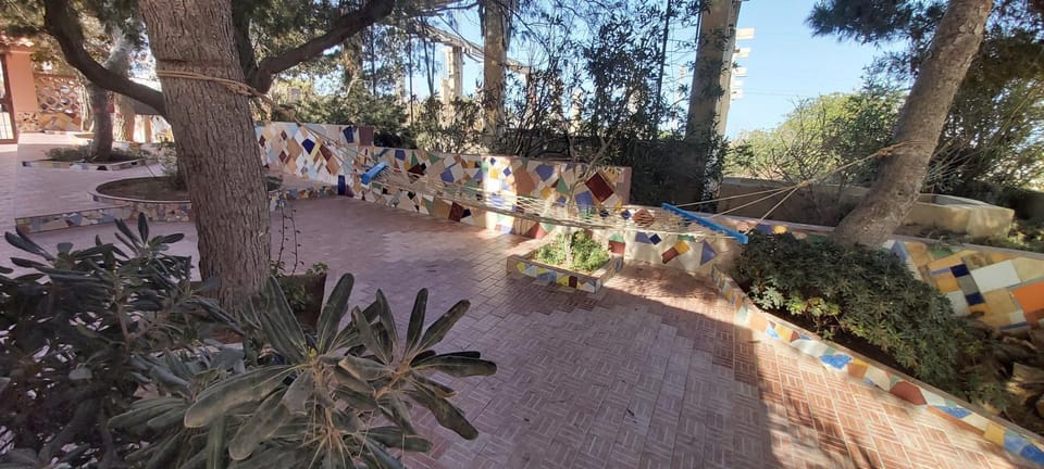 Property building, Garden