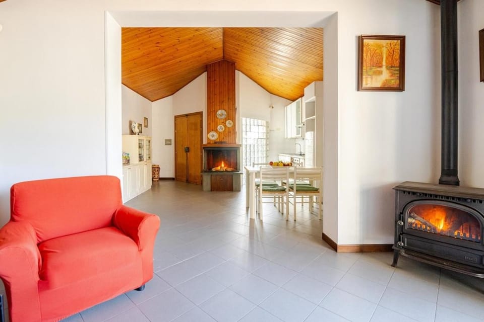 Kitchen or kitchenette, Dining area, Lunch, fireplace