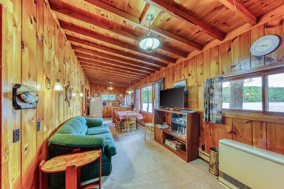 Basic Adirondack Camp House in Hudson Valley