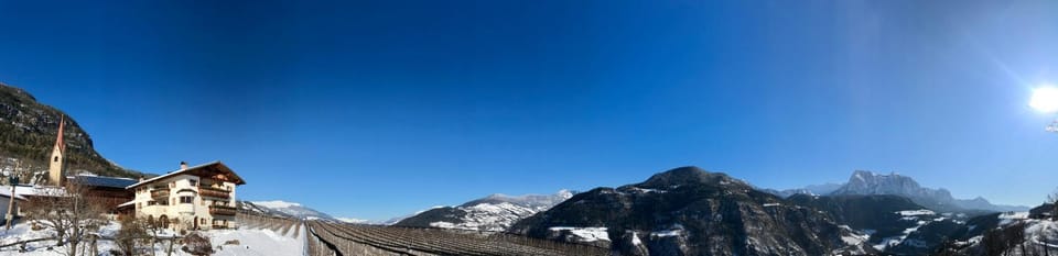 Natural landscape, Winter, Mountain view