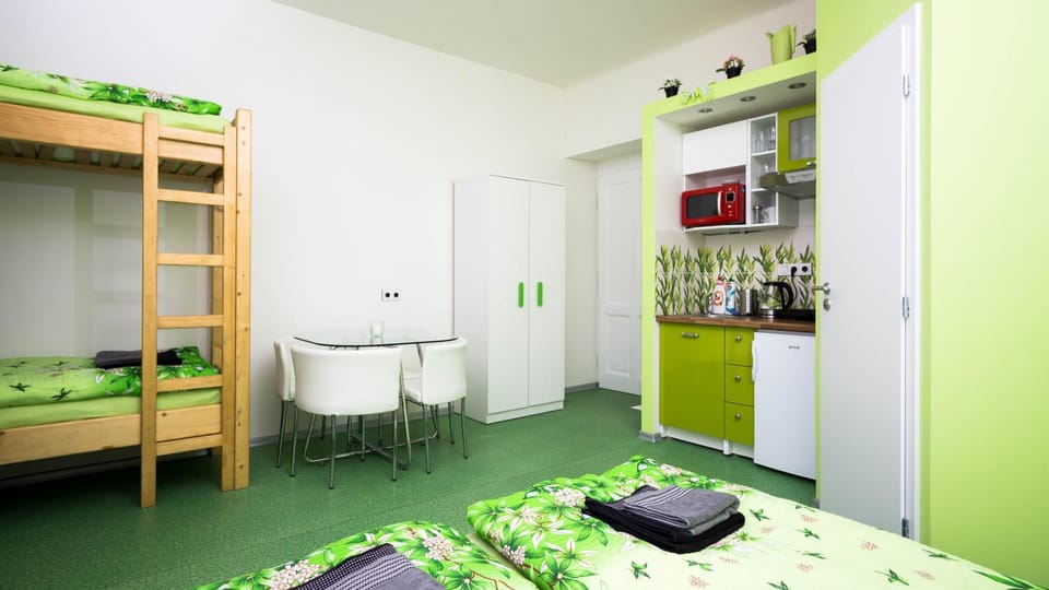 Kitchen or kitchenette, Photo of the whole room, bunk bed