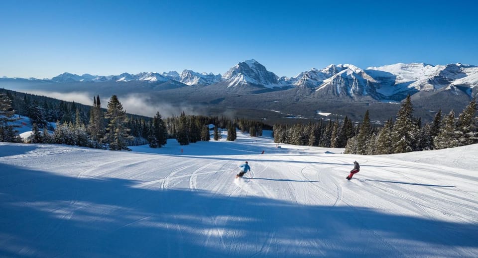 Day, Natural landscape, Winter, Skiing, Mountain view