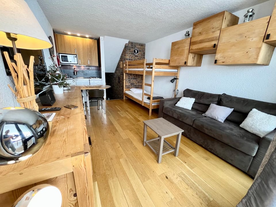 Studio cosy entrée les Evons Résidence Le BRELIN Apartment in Les Allues