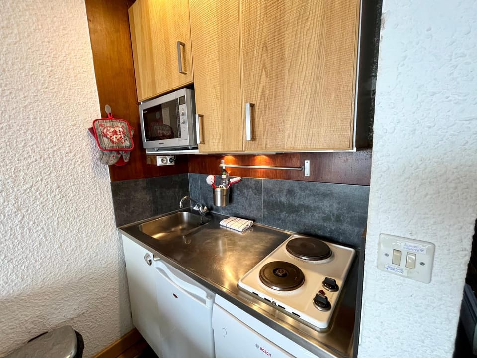 Studio cosy entrée les Evons Résidence Le BRELIN Apartment in Les Allues