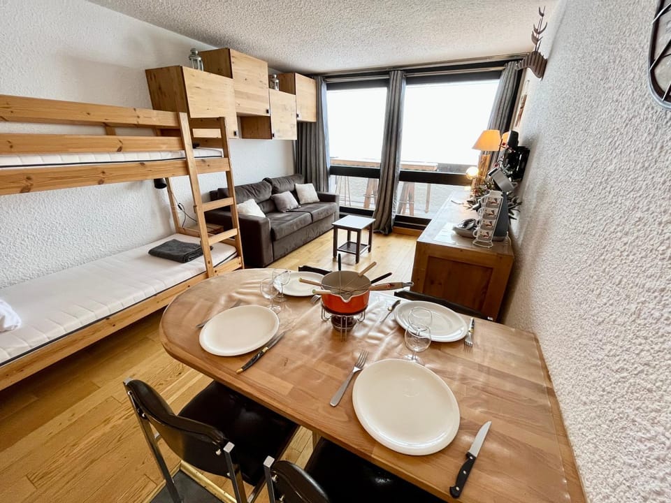 Studio cosy entrée les Evons Résidence Le BRELIN Apartment in Les Allues
