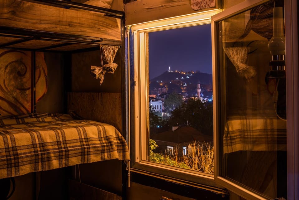 Night, Autumn, City view