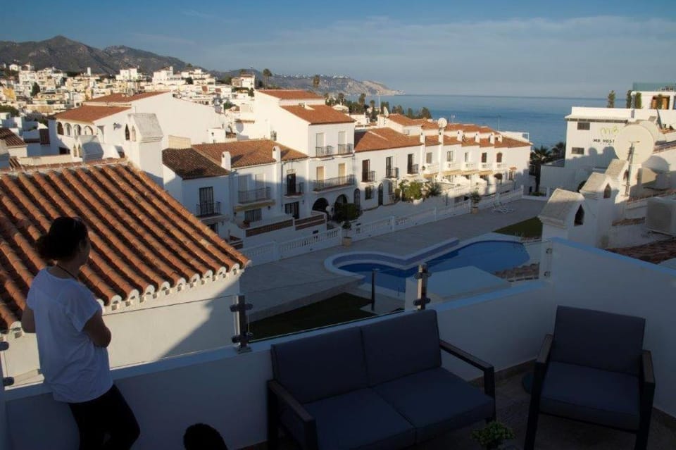 Bird's eye view, Sea view