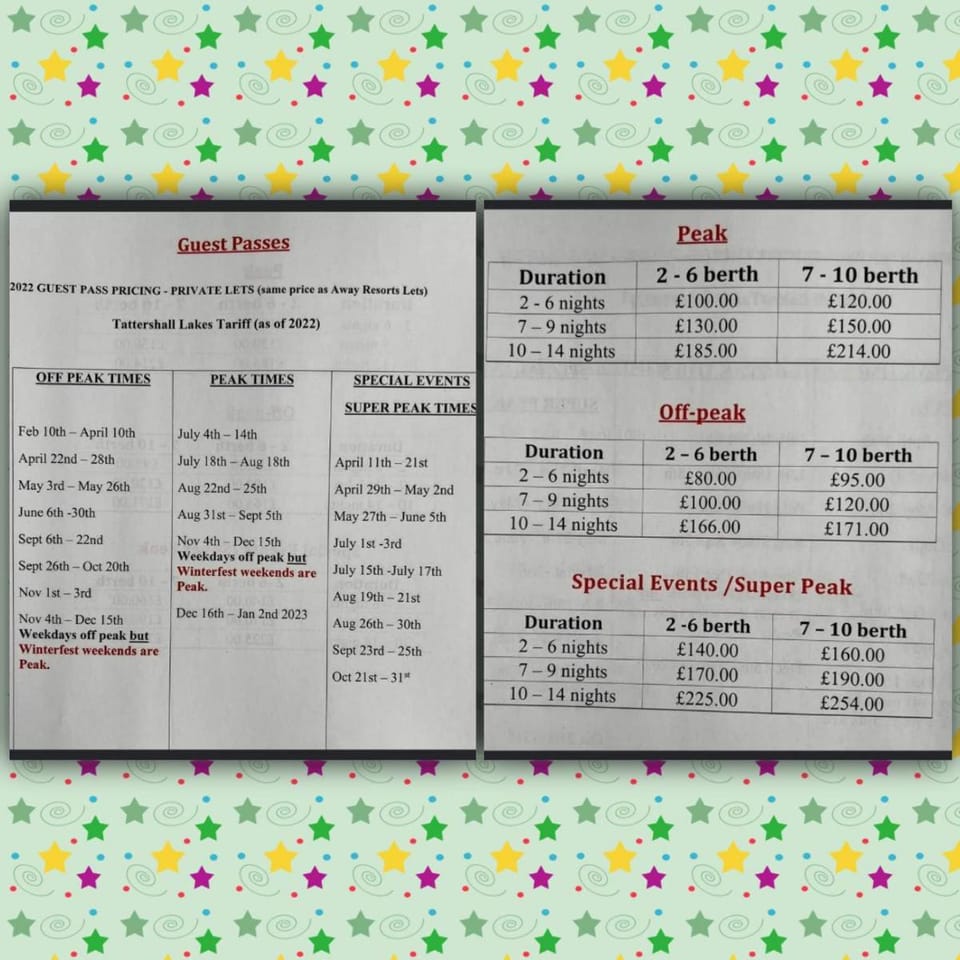 3 bedroom caravan with hot tub Tattershall lakes Campground/ 
RV Resort in Tattershall