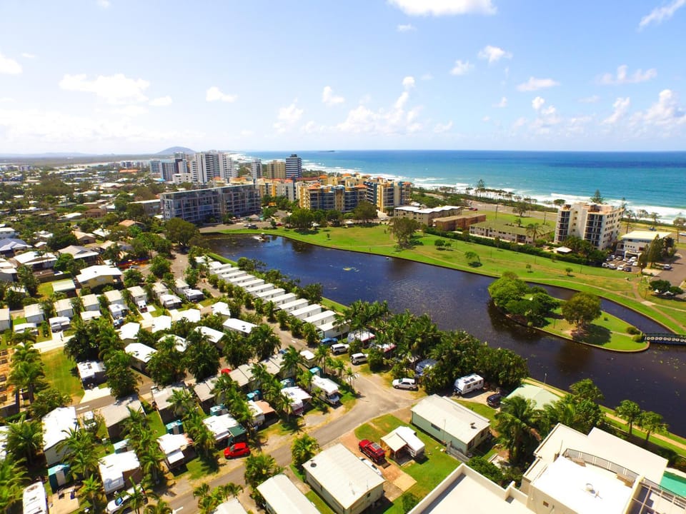 Bird's eye view, Sea view