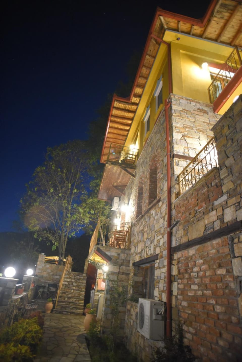 Property building, Patio, Landmark view