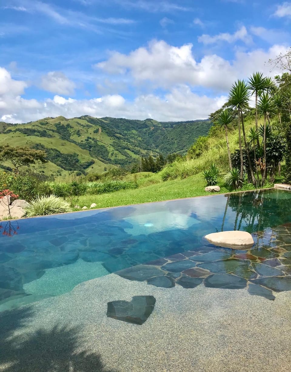 Day, Natural landscape, Mountain view, Pool view, Swimming pool
