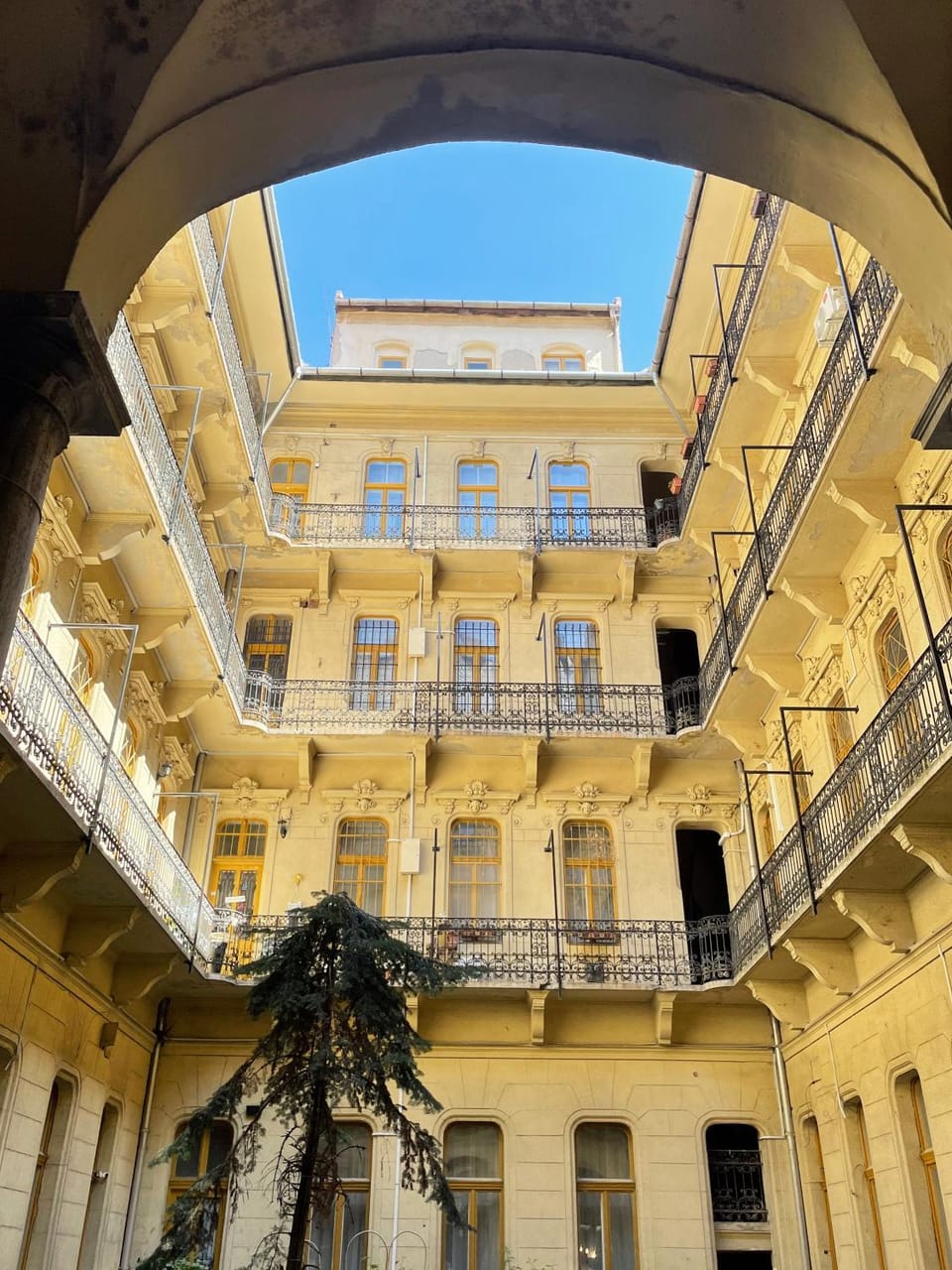 Inner courtyard view