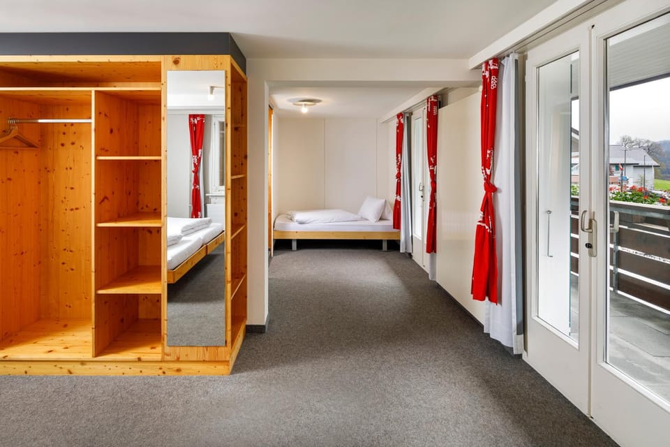 Bed, Photo of the whole room, wardrobe