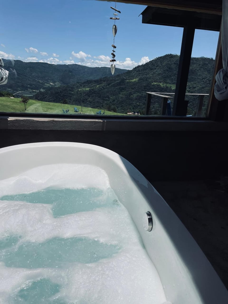 Hot Tub, Mountain view