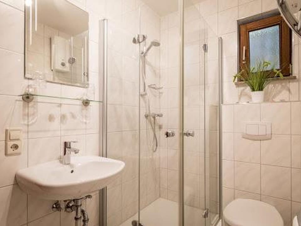 Bathroom, Living room