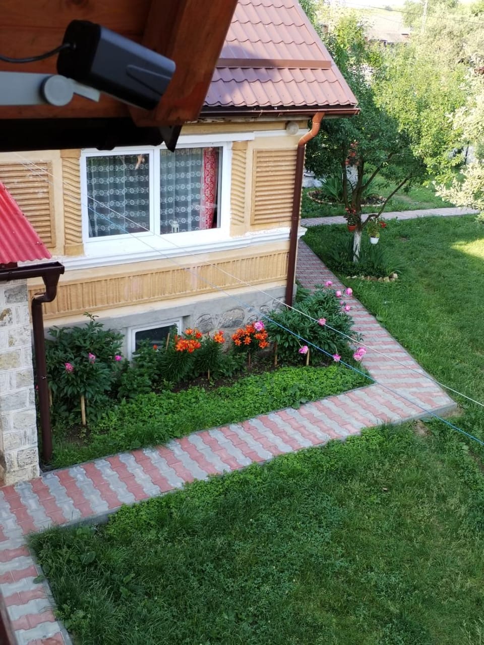 Property building, Spring, Day, Garden view