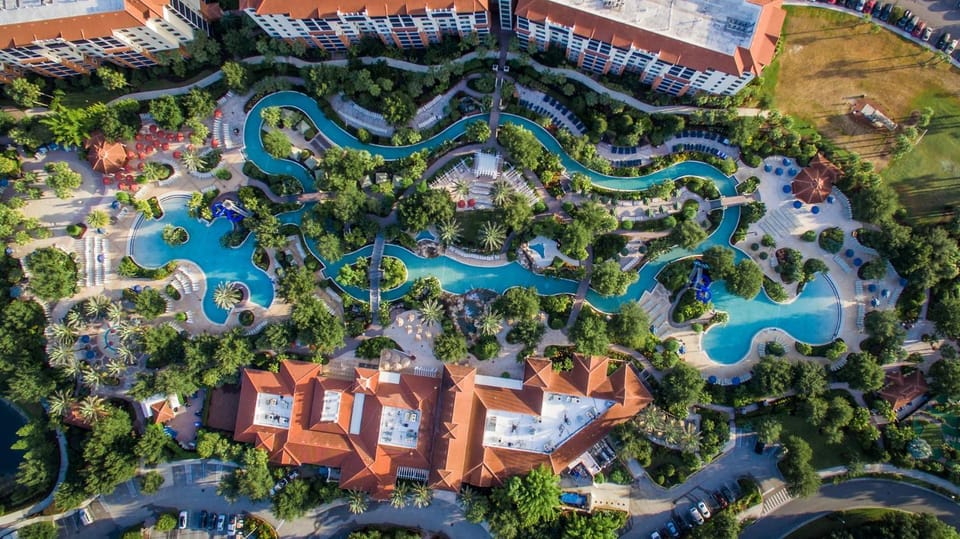 Property building, Bird's eye view, Pool view, Swimming pool